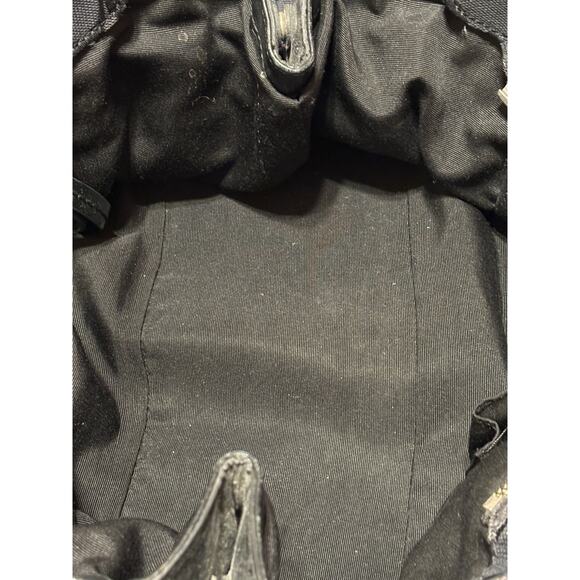 Coach Y2K Black Signature Pleated Soho Canvas and Leather Shoulder Bag F13742 - Picture 5 of 13